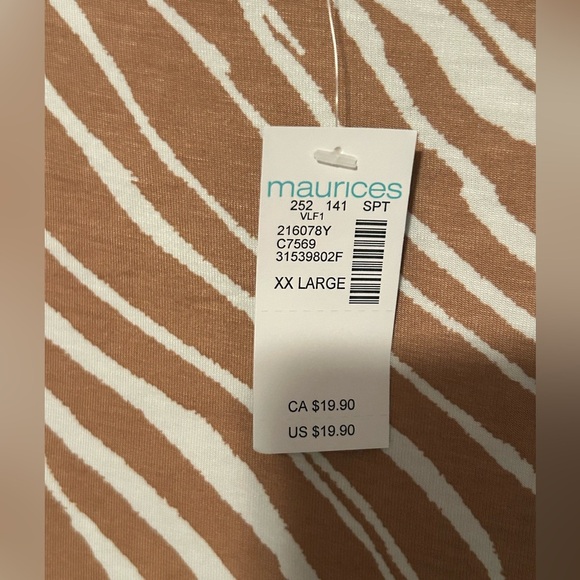 Maurice’s Women’s Size XXL Simply Smooth Double Layer Square Neck Tank Top - Picture 7 of 7